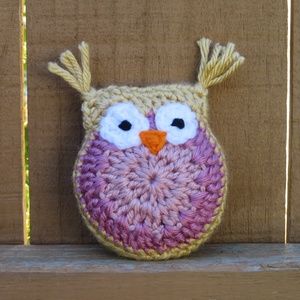 Crochet Owl Ornament/Decor